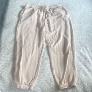 Women’s Light Pink North Face Sweatpants